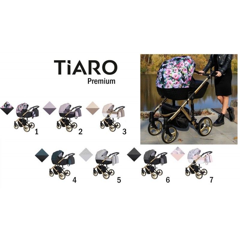 KUNERT Tiaro 3en1 - Poussette bébé - Jusqu'à 10Kg - Système siège